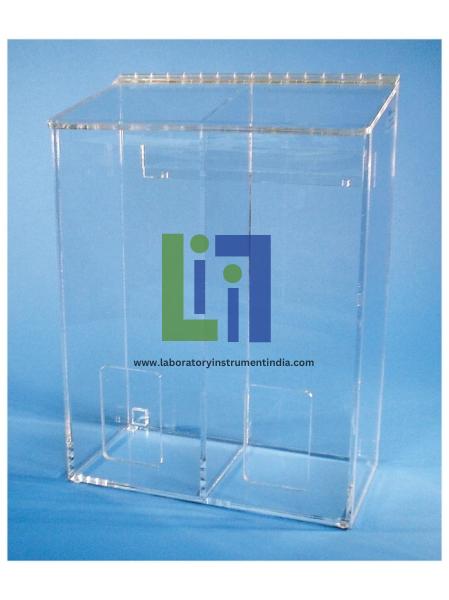 2-Compartment Dispenser with Front Access