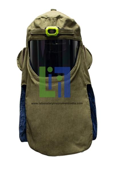 40 Cal Crossvent Hood with Pure View Faceshield and Headlamp