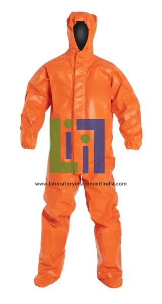 6000FR Coverall with Elastic Wrist, Draw String Hood, Sock Boots, Boot Flaps