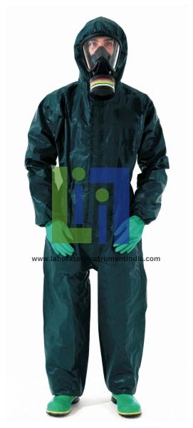 68-4000 Green Coveralls with Hood