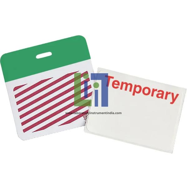 Brady Secur Alert Color Card Clip-on Badge