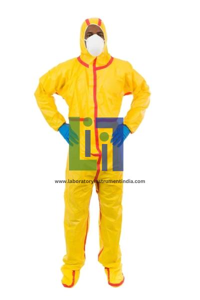 Chem Splash 1 Chemical Splash Coveralls with Taped Seams, Hood and Boot