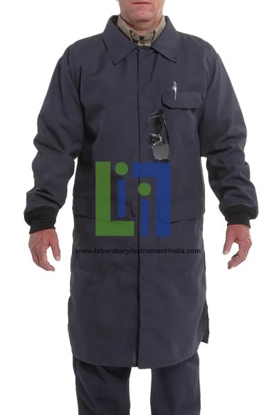 Chemical Resistant FR Lab Coats with Pockets