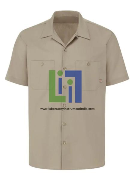 Desert Sand Short Sleeve Industrial Work Shirt