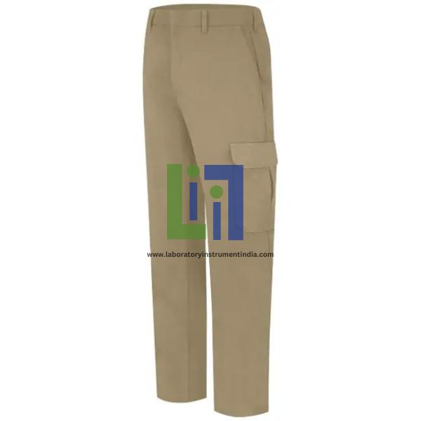 Men Lightweight Khaki Flame Resistant Cargo Pant