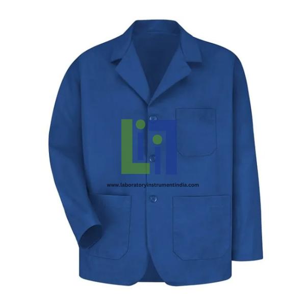 Mens Royal Blue Lapel Counter Coats