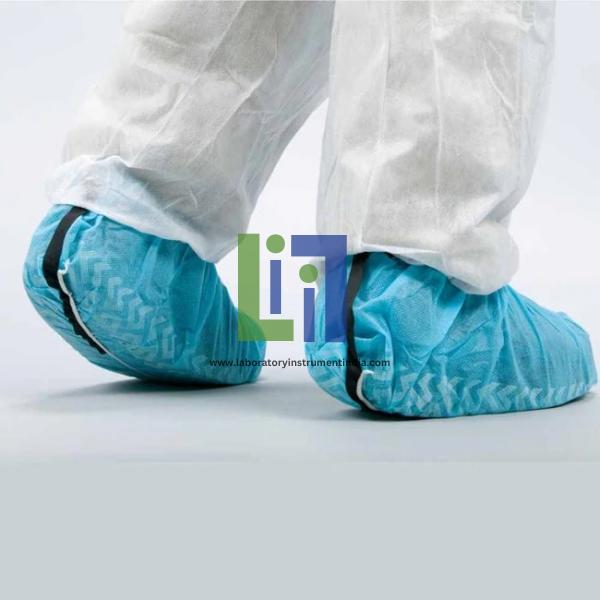 Polypropylene Fabric Grounding Ribbon Shoe Cover, 16 in.