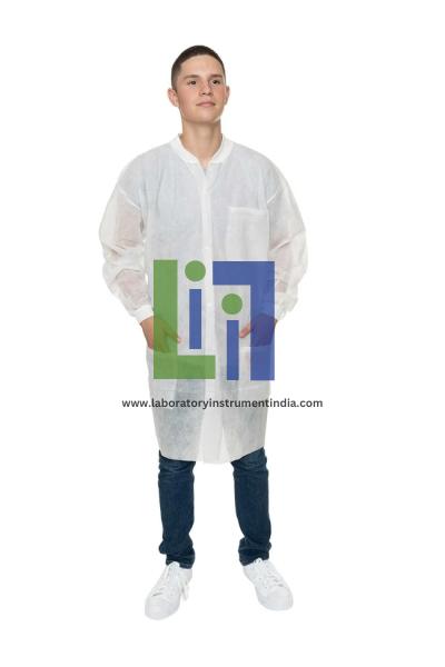 Polypropylene Lab Coats, Three Pocket