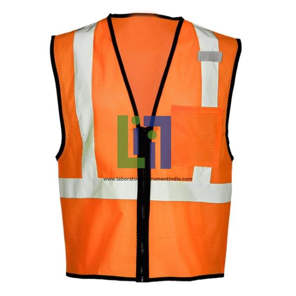 Single Pocket Zipper Mesh Vest
