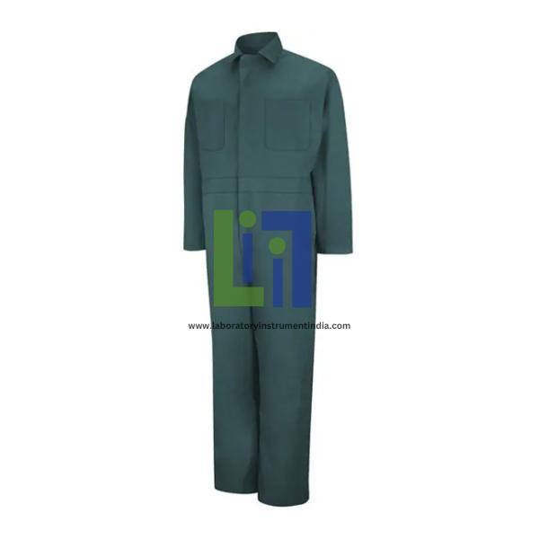 Twill Action Back Coverall with Chest Pockets